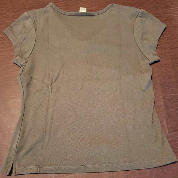 Queensryche Olive Green Logo American Soldier T-Shirt Women's Medium - Picture 2 of 6